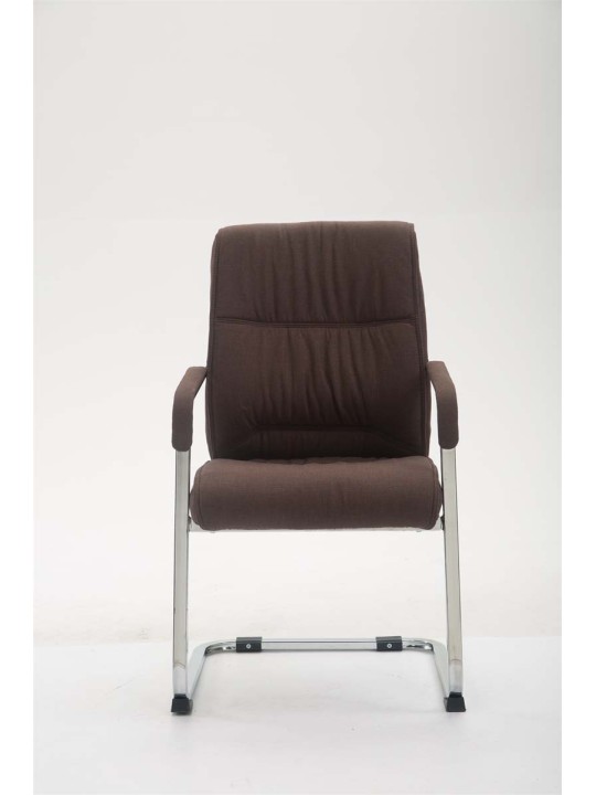 XL besøgsstol Anubis stof, brun XL besøgsstol Anubis stof, brun