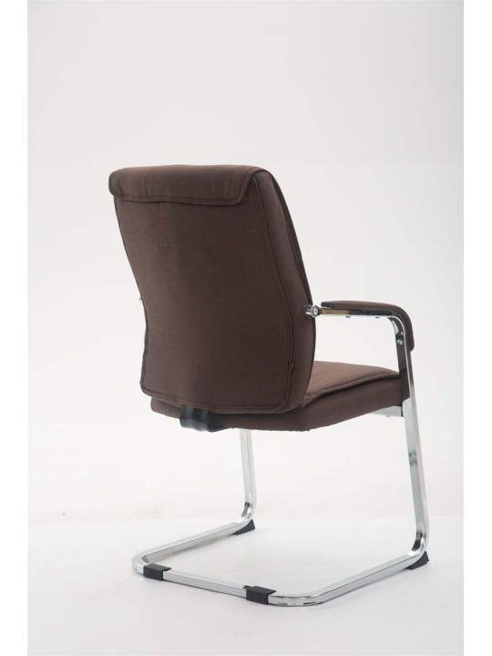 XL besøgsstol Anubis stof, brun XL besøgsstol Anubis stof, brun