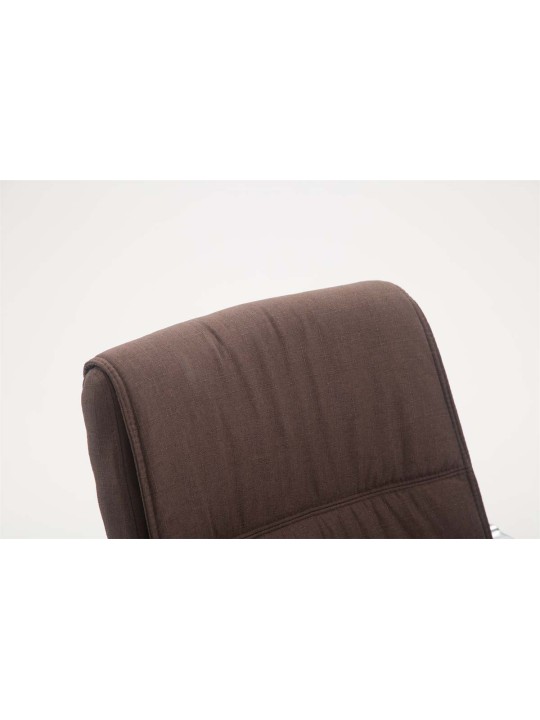 XL besøgsstol Anubis stof, brun XL besøgsstol Anubis stof, brun