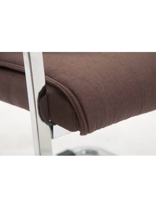 XL besøgsstol Anubis stof, brun XL besøgsstol Anubis stof, brun