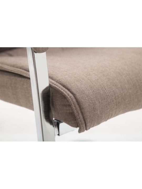 XL besøgsstol Anubis stof, taupe