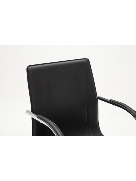 Besøgsstol Melina V2, sort