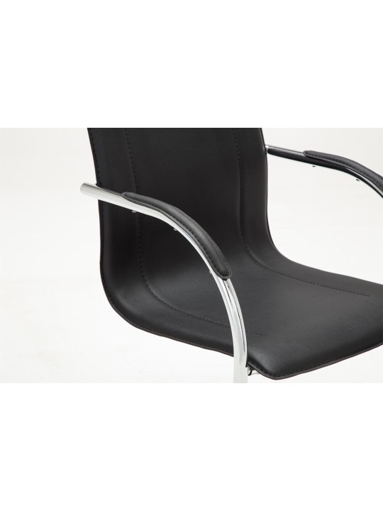 Besøgsstol Melina V2, sort