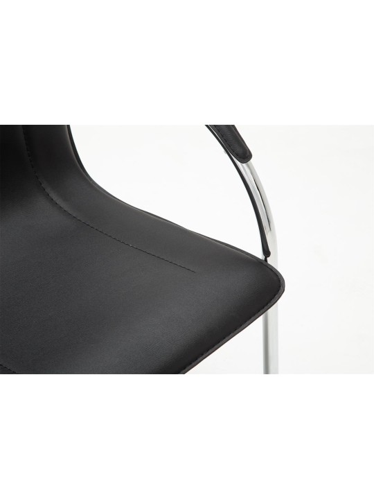 Besøgsstol Melina V2, sort