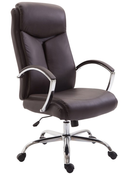 Kontorstol Vaud imiteret læder, brun Kontorstol Vaud imiteret læder, brun