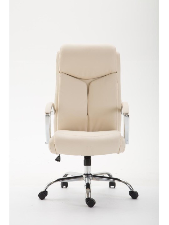 Kontorstol Vaud imiteret læder, creme Kontorstol Vaud imiteret læder, creme