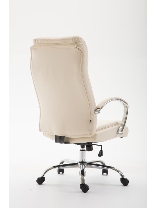 Kontorstol Vaud imiteret læder, creme Kontorstol Vaud imiteret læder, creme