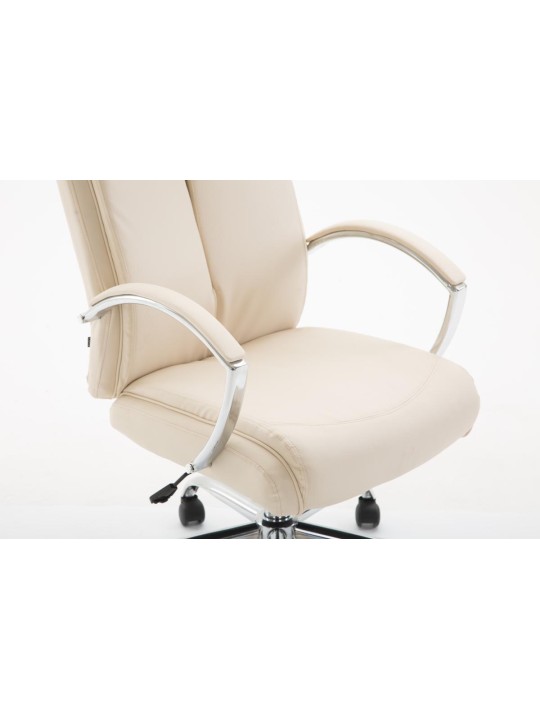 Kontorstol Vaud imiteret læder, creme Kontorstol Vaud imiteret læder, creme