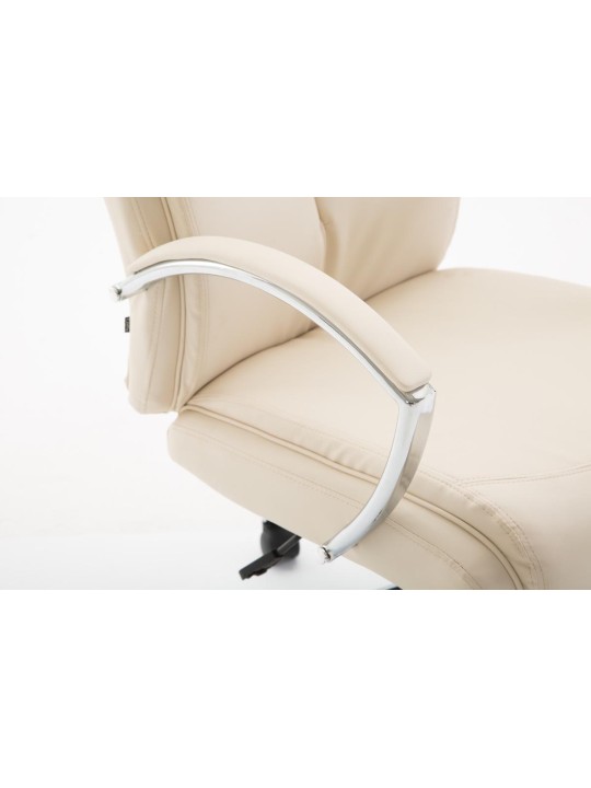 Kontorstol Vaud imiteret læder, creme Kontorstol Vaud imiteret læder, creme