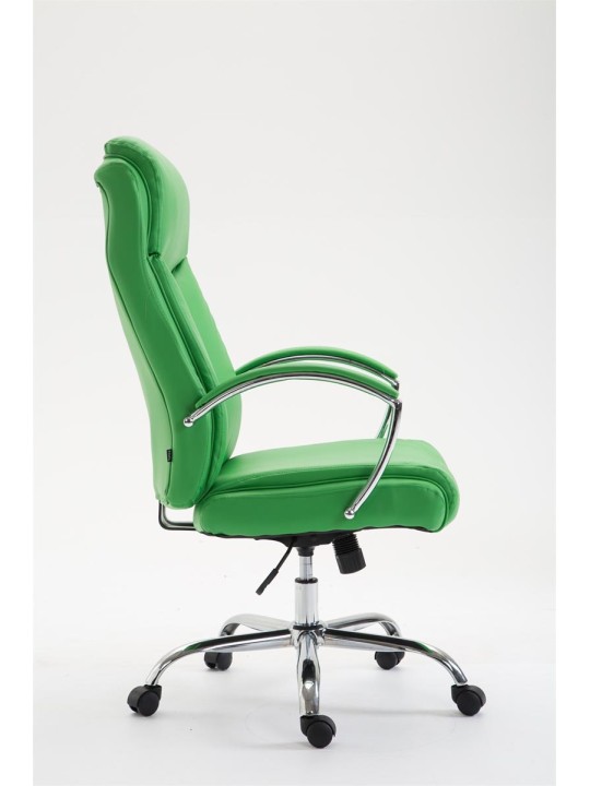 Kontorstol Vaud imiteret læder, grøn Kontorstol Vaud imiteret læder, grøn