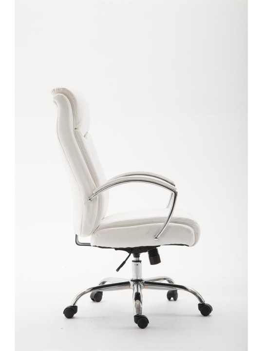 Kontorstol Vaud imiteret læder, hvid Kontorstol Vaud imiteret læder, hvid