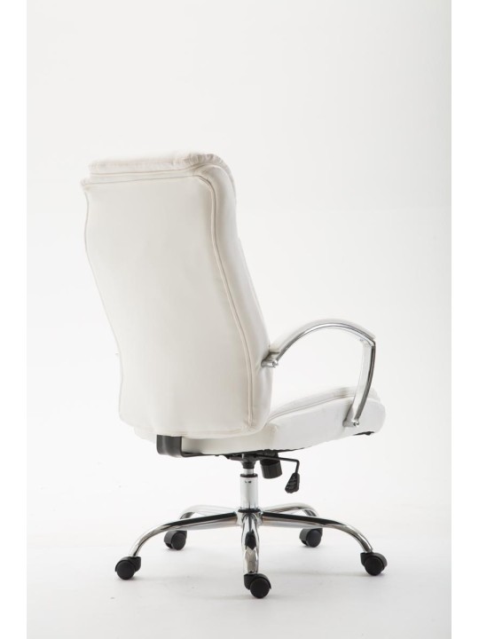Kontorstol Vaud imiteret læder, hvid Kontorstol Vaud imiteret læder, hvid