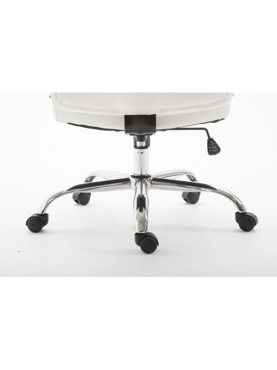 Kontorstol Vaud imiteret læder, hvid Kontorstol Vaud imiteret læder, hvid