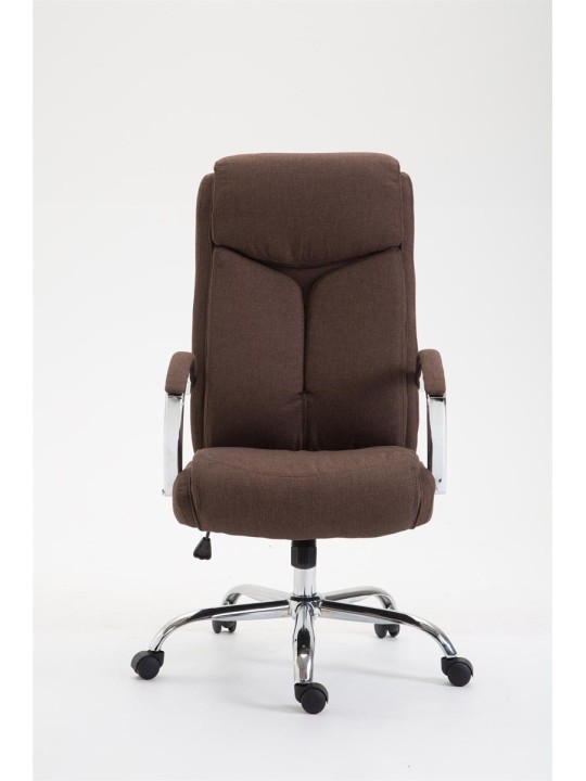 Kontorstol Vaud stof, brun