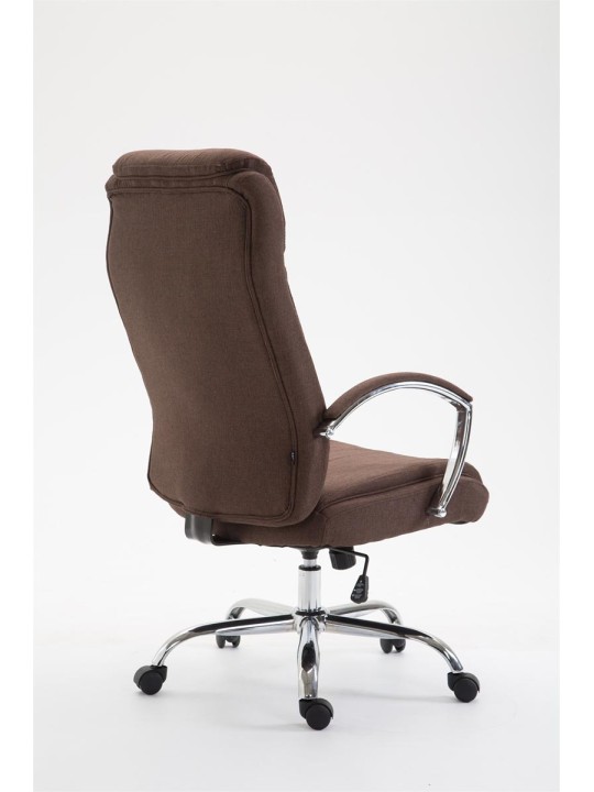Kontorstol Vaud stof, brun
