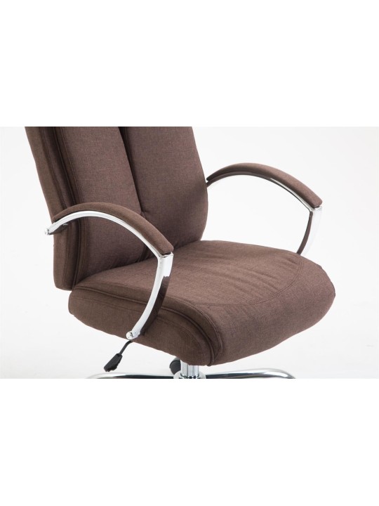 Kontorstol Vaud stof, brun