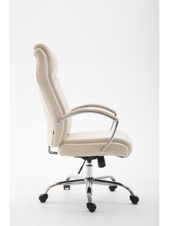 Kontorstol Vaud stof, creme