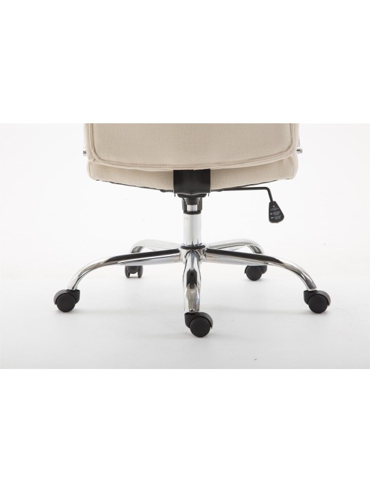 Kontorstol Vaud stof, creme