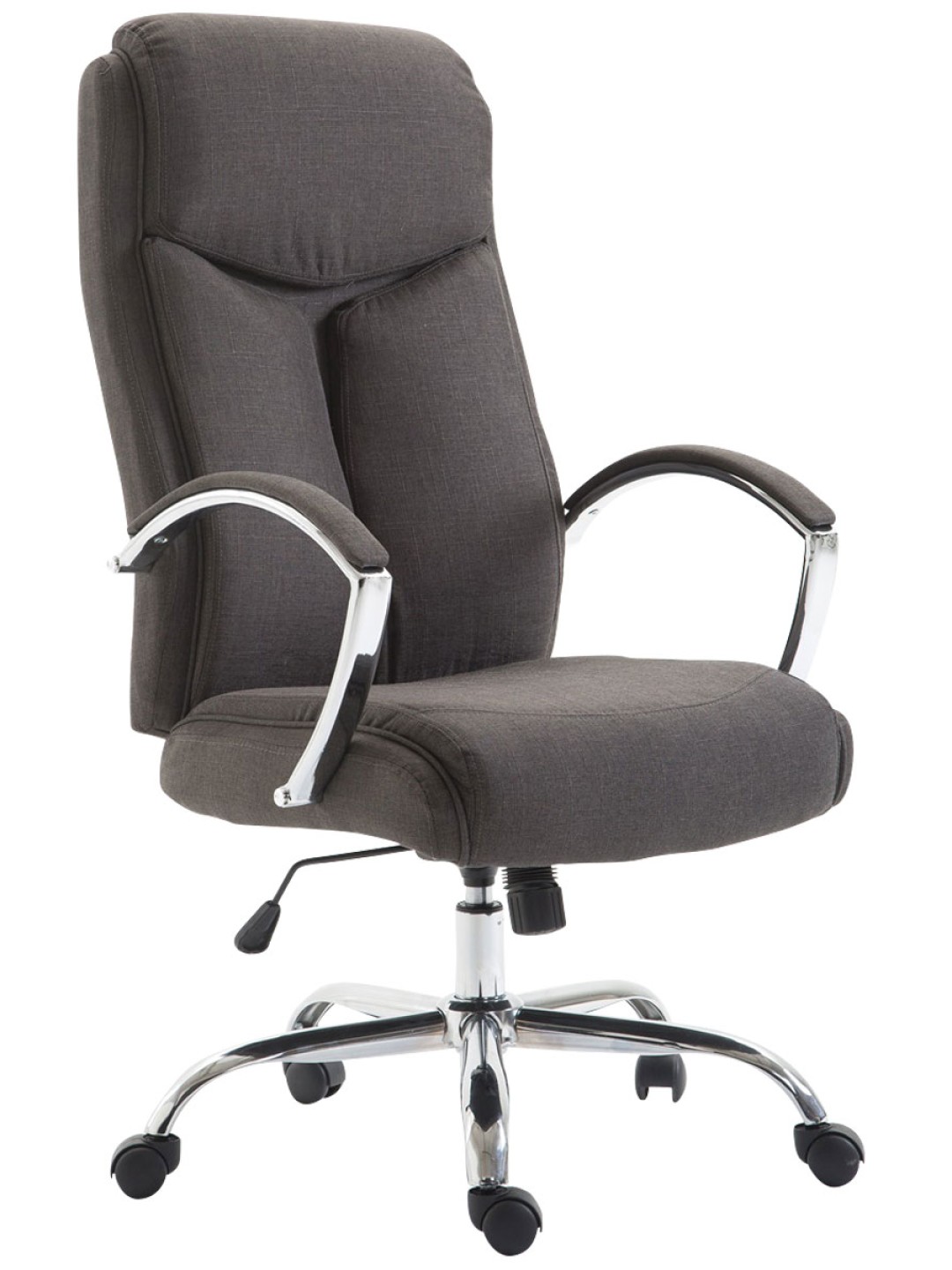 Kontorstol Vaud stof, mørkegrå