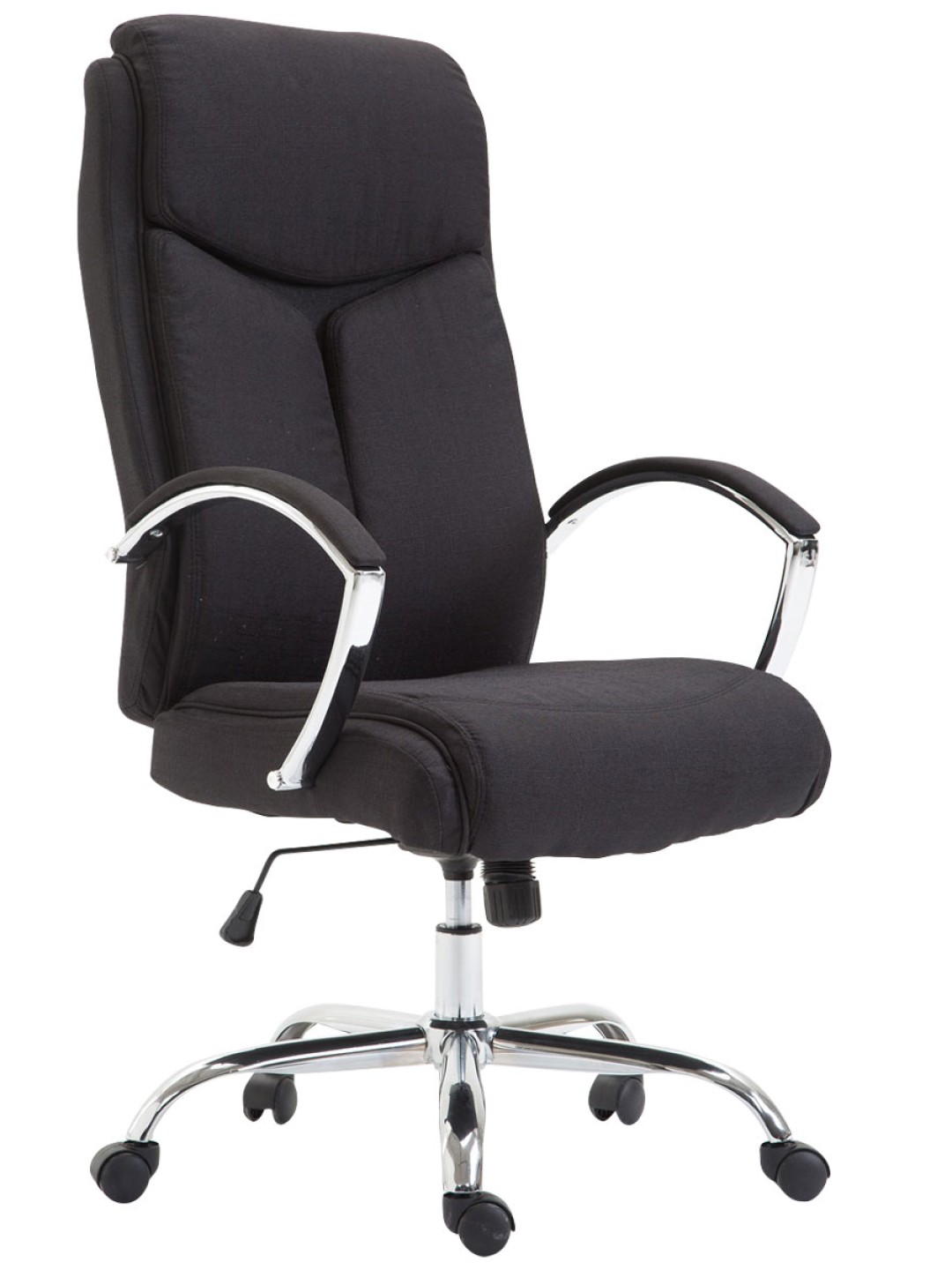 Kontorstol Vaud stof, sort