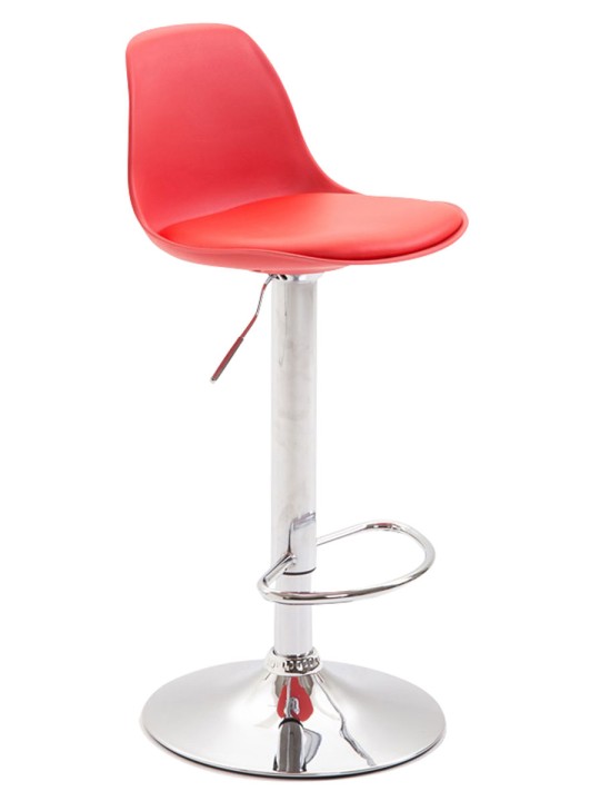 Barstol Kiel imiteret læder, rød Barstol Kiel imiteret læder, rød