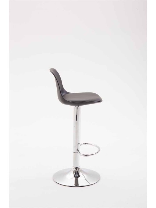 Barstol Kiel imiteret læder, sort