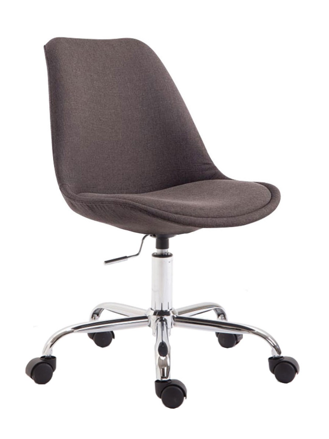 Kontorstol Toulouse stof, mørkegrå