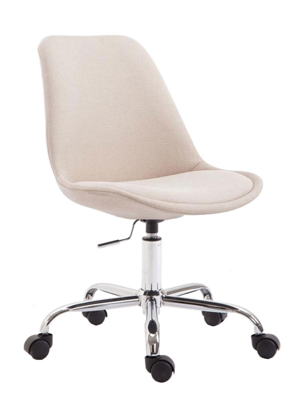 Kontorstol Toulouse stof, creme