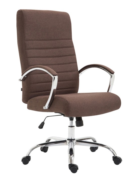 Kontorstol Valais stof, brun Kontorstol Valais stof, brun