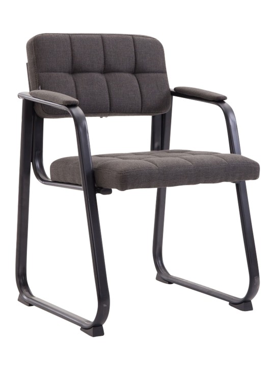 Besøgsstol Canada B stof, mørkegrå Besøgsstol Canada B stof, mørkegrå