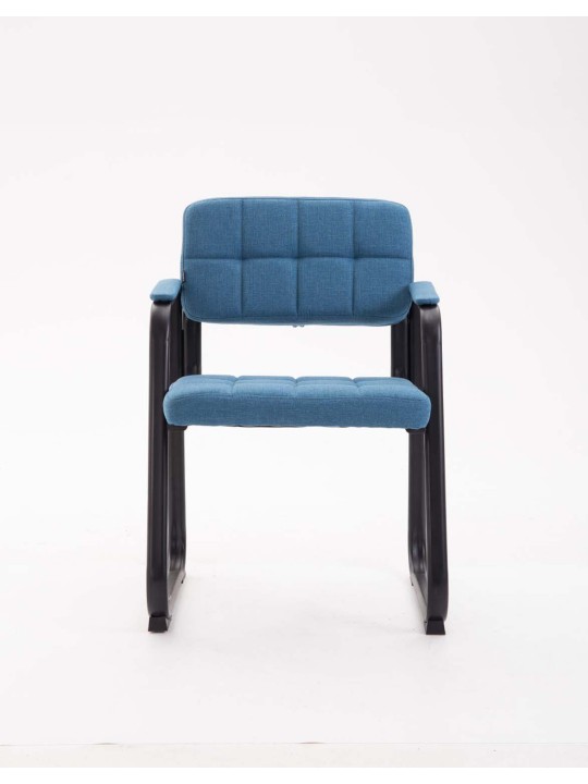 Besøgsstol Canada B stof, blå