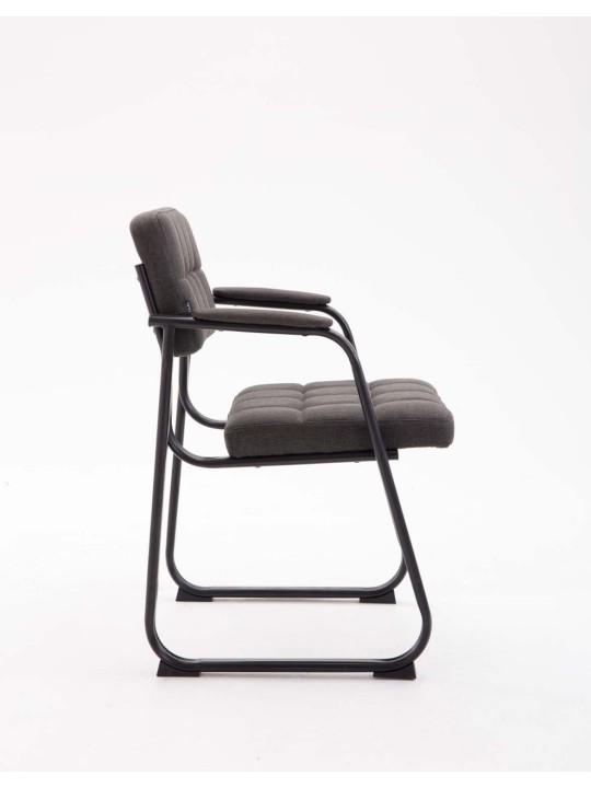 Besøgsstol Canada B stof, mørkegrå Besøgsstol Canada B stof, mørkegrå