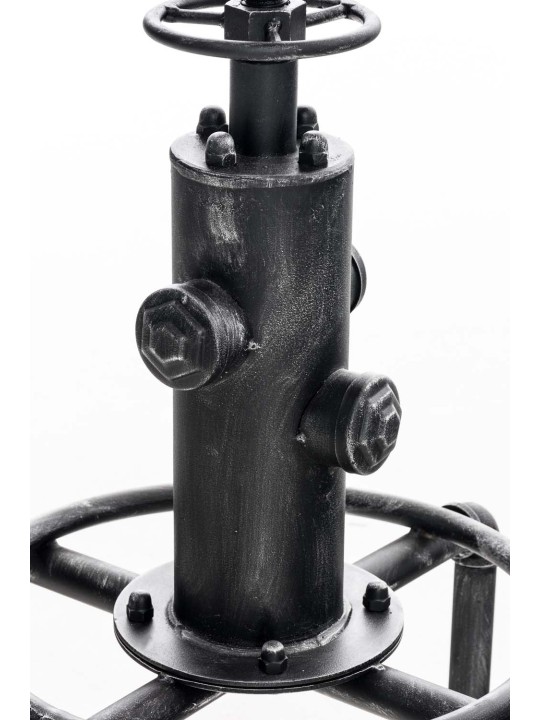 Barstol Lumos, træ, antik sølv