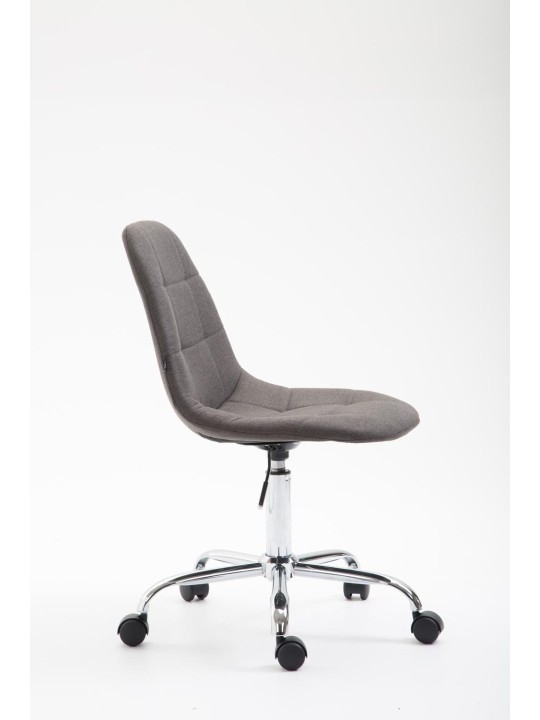 Kontorstol Reims stof, mørkegrå