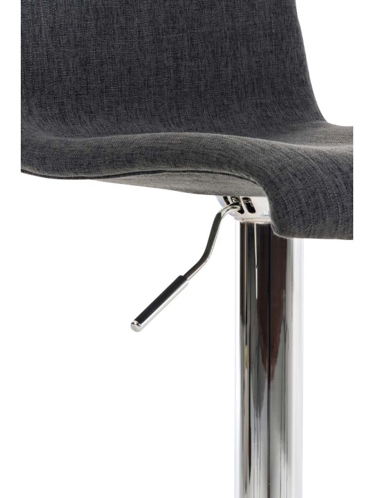 Barstol Hoover stof C, mørkegrå