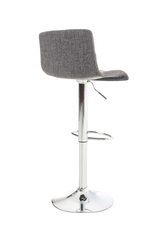 Barstol Hoover stof C, lysegrå