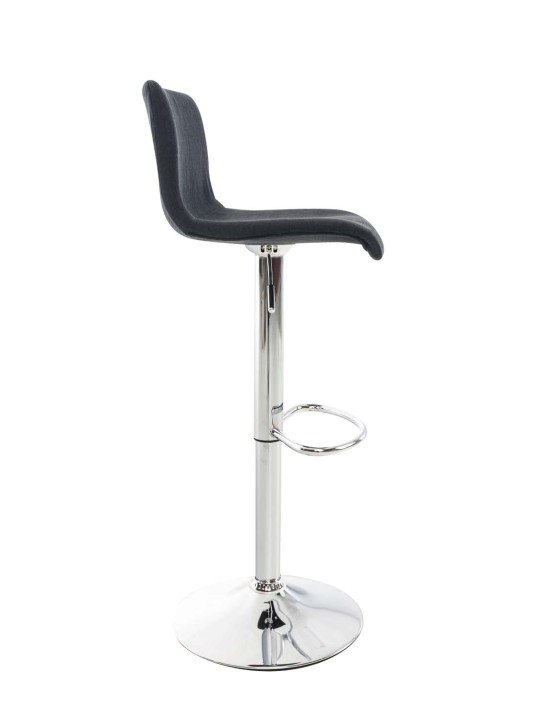 Barstol Hoover stof C, sort