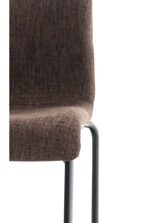 Barstol Hoover stof 4 fods stel, brun Barstol Hoover stof 4 fods stel, brun