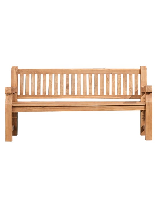 Teak bænk Jackson 220 cm, teak