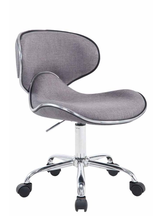 Arbejdsskammel Las Vegas V2 stof, grå