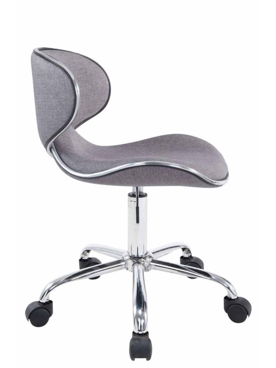 Arbejdsskammel Las Vegas V2 stof, grå