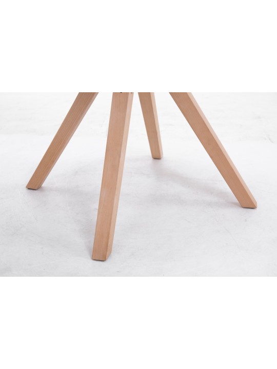 Besøgsstol Toulouse stof Natura Square, blå Besøgsstol Toulouse stof Natura Square, blå