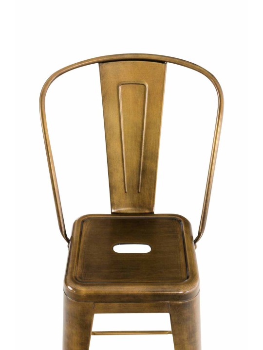 Sæt med 2 barstole Aiden, guld Sæt med 2 barstole Aiden, guld