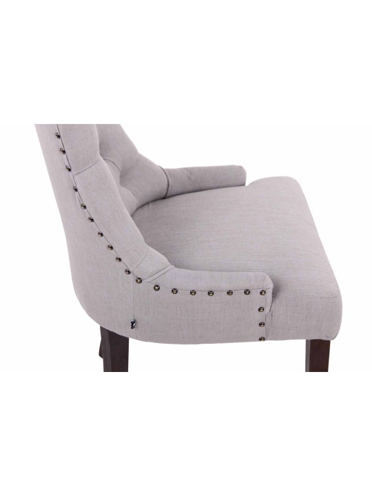 Spisestuestol Aberdeen stof antik, grå Spisestuestol Aberdeen stof antik, grå