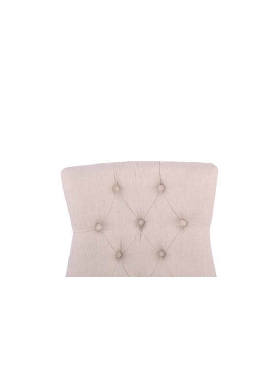 Spisestuestol Aberdeen stof antik-lys, creme Spisestuestol Aberdeen stof antik-lys, creme