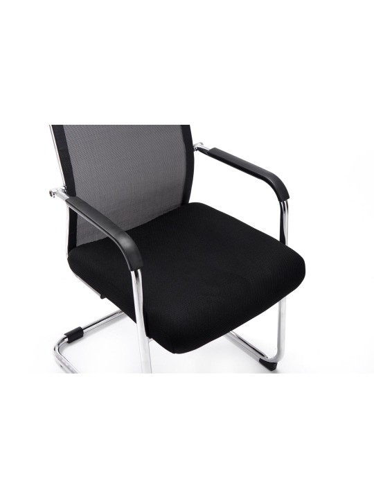 Besøgsstol Brenda V2, sort