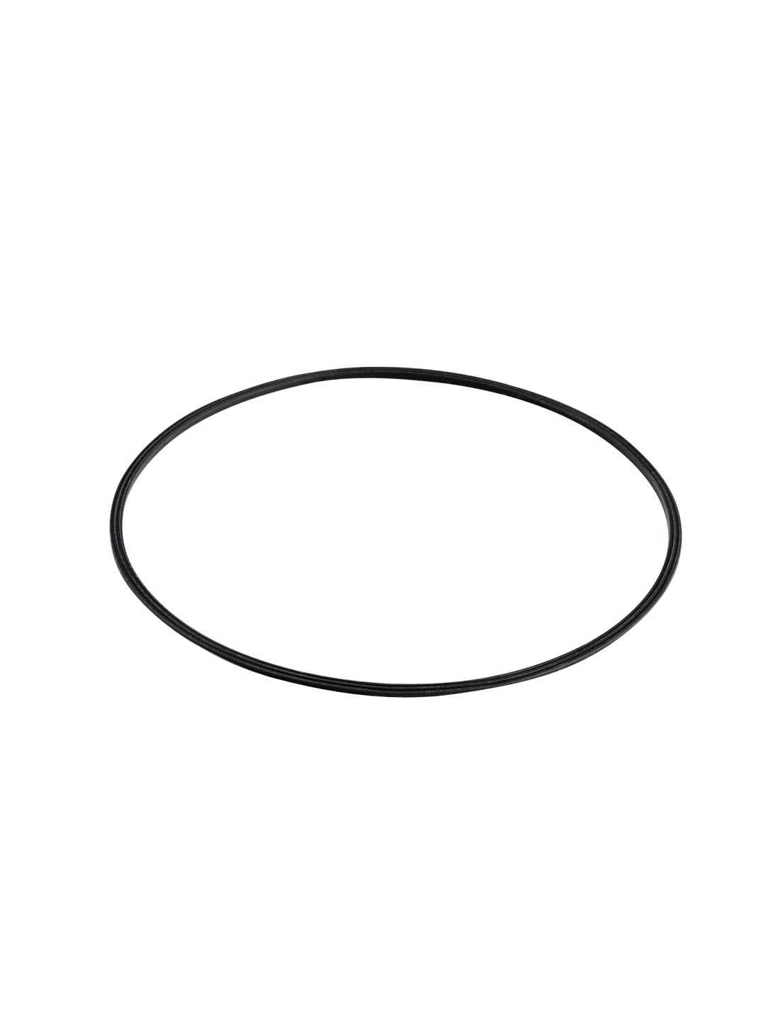 Gulvbeskyttelse erstatningsring 38 cm, sort