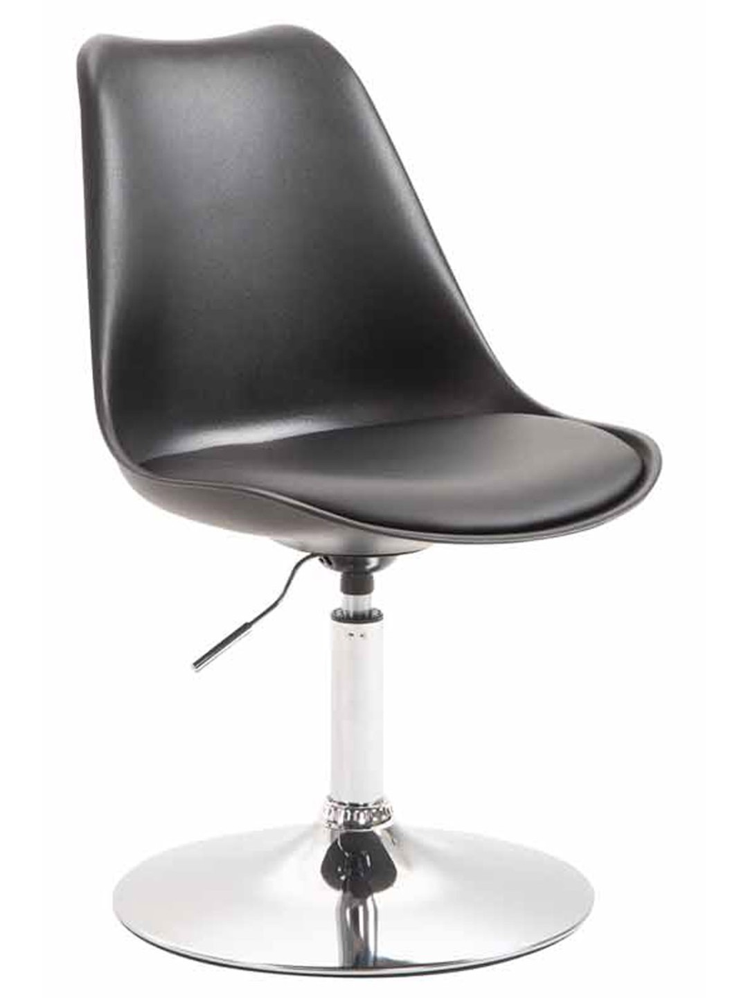 Stol Maverick C plast, sort