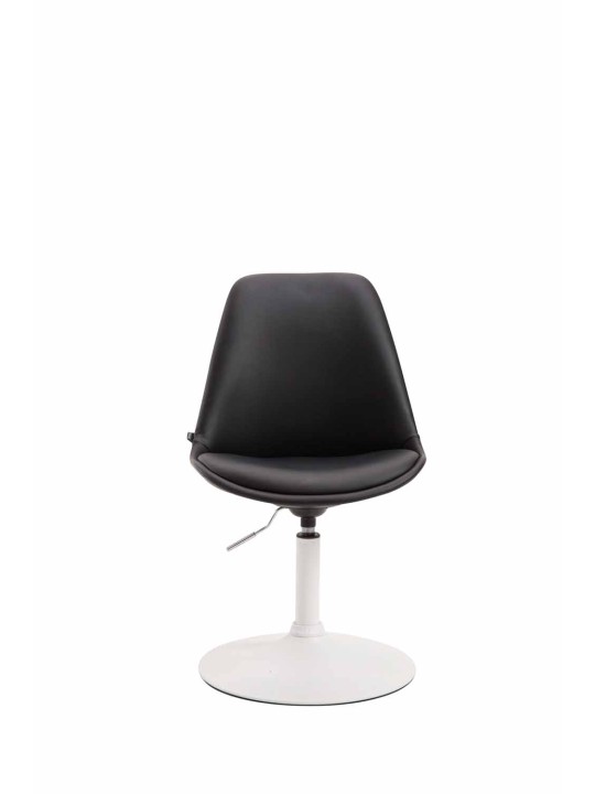 Stol Maverick W imiteret læder, sort