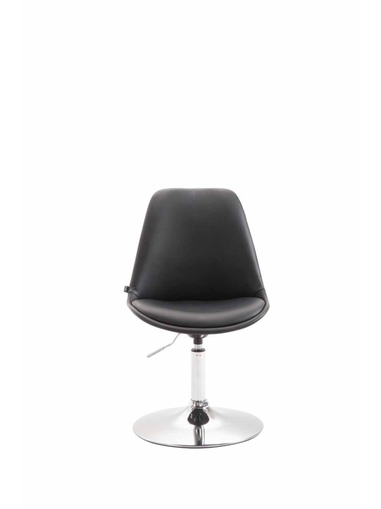 Stol Maverick C imiteret læder, sort